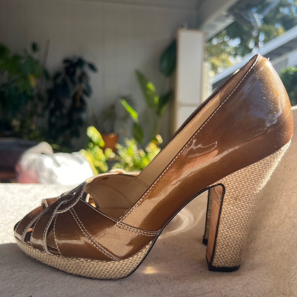 Vintage Cole Haan heels - copper